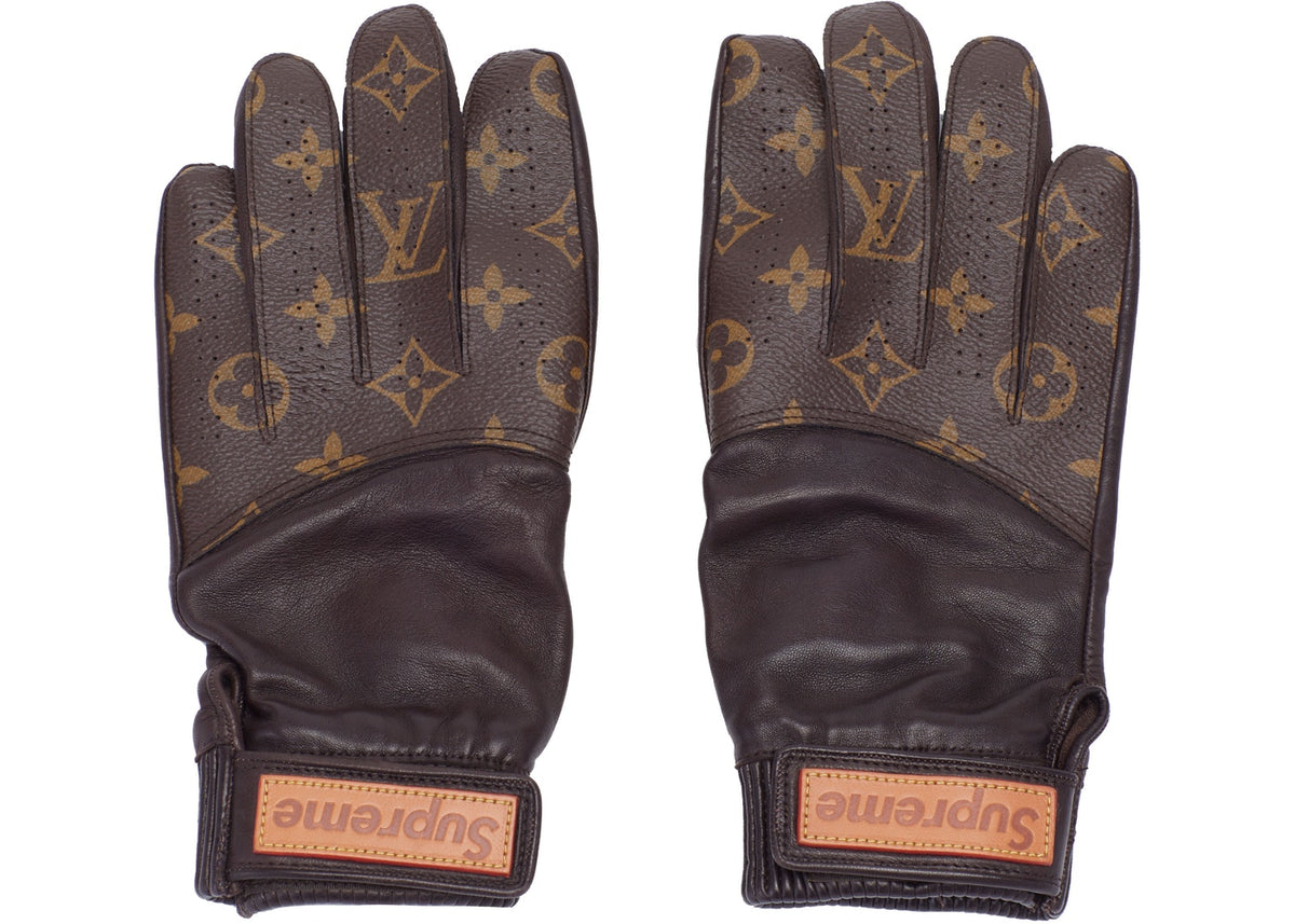 Supreme Louis Vuitton/Supreme Baseball Gloves ❤ liked on Polyvore