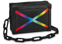 Louis Vuitton Soft Trunk Taiga Black/Rainbow